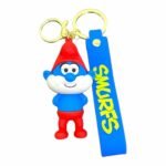 Smurfs Red 3D Cartoon Character Keychain (RK-195, MOQ-3)