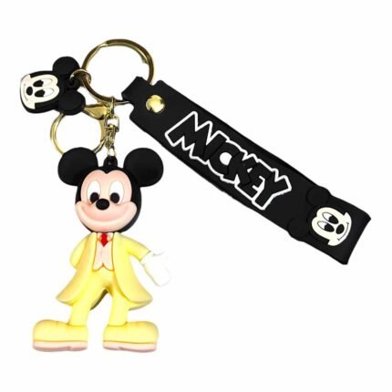 Mickey Mouse 3D Cartoon Character Keychain (RK-205, MOQ-3)