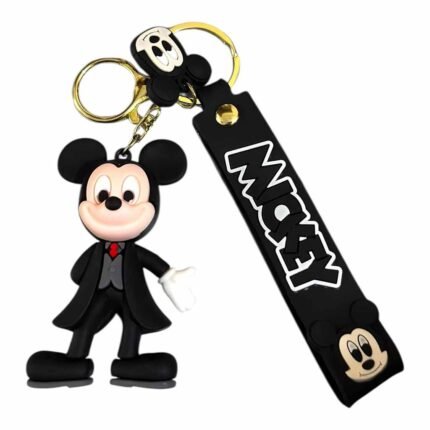 Mickey Mouse 3D Cartoon Character Keychain (RK-207, MOQ-3)