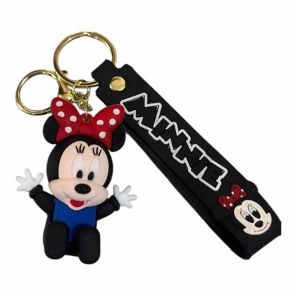 Minnie 3D Cartoon Character Keychain (RK-234, MOQ-3)