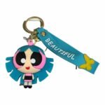 Powerpuff 3D Cartoon Character Keychain (RK-241, MOQ-3)