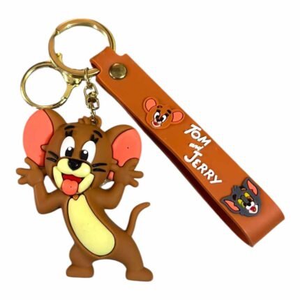 Jerry 3D Cartoon Character Keychain (RK-246, MOQ-3)