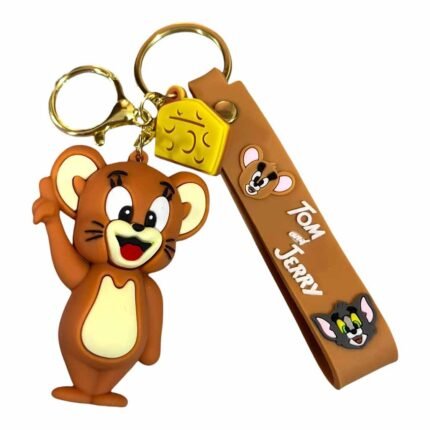 Jerry 3D Cartoon Character Keychain (RK-252, MOQ-3)
