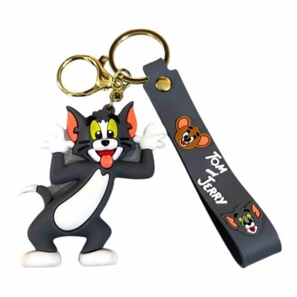 Tom 3D Cartoon Character Keychain (RK-255, MOQ-3)