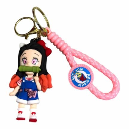 Demon Slayer Anime 3D Nezuko Keychain (RK-263, MOQ-3)