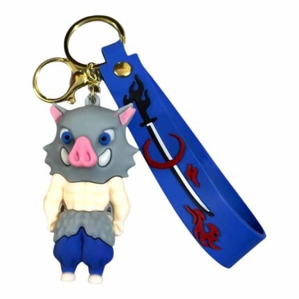 Demon Slayer Anime 3D Inosuke Hashibira Keychain (RK-269, MOQ-3)