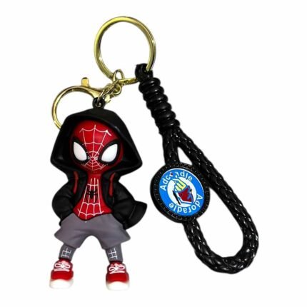 Spider Man Black Hoodies 3D Keychain (RK-83, MOQ-3)