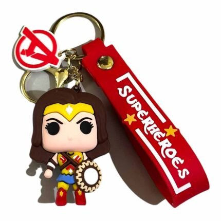 Wonder Woman Superheroes 3D Keychain (RK-90, MOQ-3)