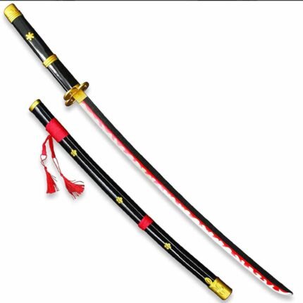One Piece Anime Roronoa Zoro Enma Black 104 cm Wooden Katana Sword - KS-02