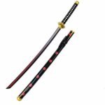 One Piece Anime Zoro Shusui Black 104 cm Wooden Katana Sword - KS-15