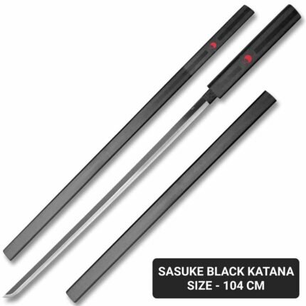 Naruto Anime Sasuke Black 104 cm Wooden Katana Sword - KS-21