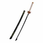 Demon Slayer Shinobu Kocho Black Nichirin 104 cm Wooden Katana Sword - KS-25