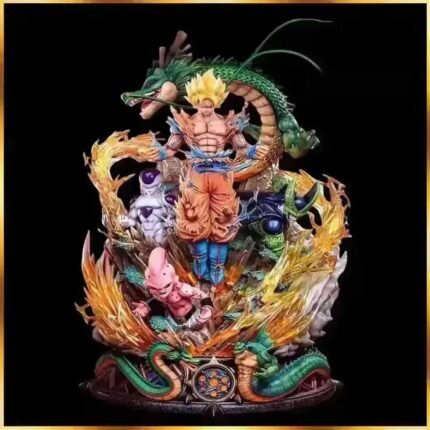 Goku & Shenron Action Figure 20cm - N332