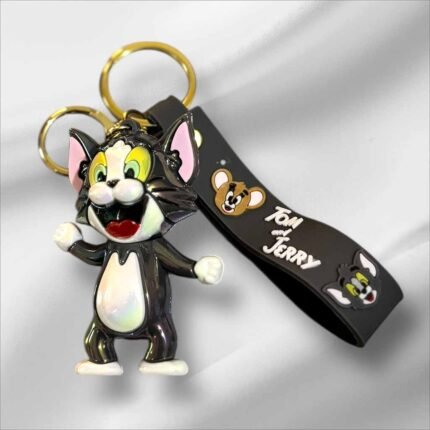 Tom PVC Shinning Premium 3D Keychain(PK-04, MOQ-3)