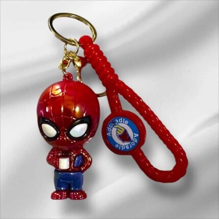 Spiderman PVC Shinning Premium 3D Keychain(PK-20, MOQ-3)