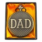 Dad Pocket Watch Metallic Keychain Style 2 - PW-06