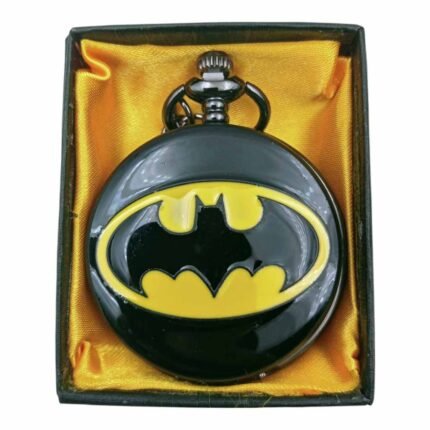 Batman Colored Pocket Watch Metallic Keychain - PW-102