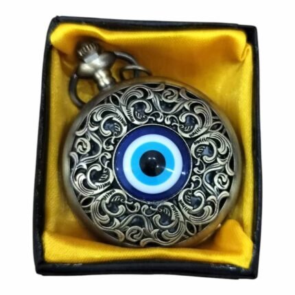 Evileye Pocket Watch Metallic Keychain Style1 - PW-114