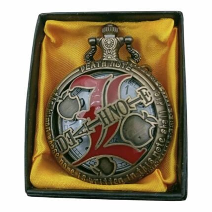 Death Note Pocket Watch Metallic Keychain - PW-118