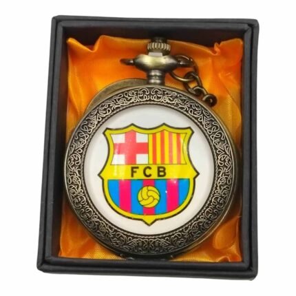 FCB Pocket Watch Metallic Keychain - PW-121