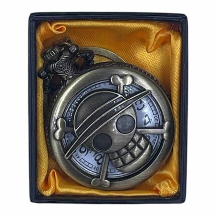 OnePiece Luffy Pocket Watch Metallic Keychain Style4 - PW-133