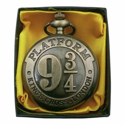 Harry Potter 934 Pocket Watch Metallic Keychain - PW-15