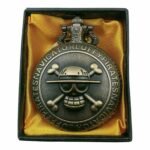 OnePiece Luffy Pocket Watch Metallic Keychain Style2 - PW-26