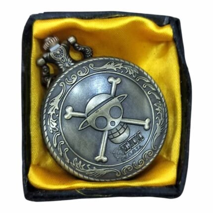 OnePiece Luffy Pocket Watch Metallic Keychain Style3 - PW-27