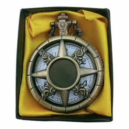 Star Pocket Watch Metallic Keychain - PW-45