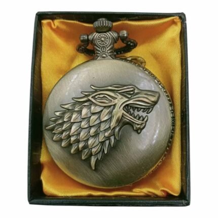 Game of Thrones Pocket Watch Metallic Keychain Style1 - PW-51
