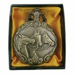 Horse Pocket Watch Metallic Keychain Style1 - PW-71
