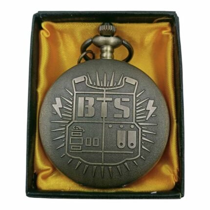 BTS Pocket Watch Metallic Keychain Style1 - PW-83