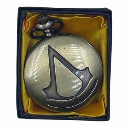 Assassin's Creed Pocket Watch Metallic Keychain - PW-97