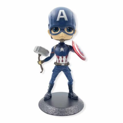 Captain America With Mask Q Posket Action Figure (15cm) - QP-15