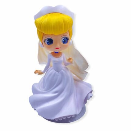 Princess Cinderella White Dress Q Posket Action Figure (15cm) - QP-30