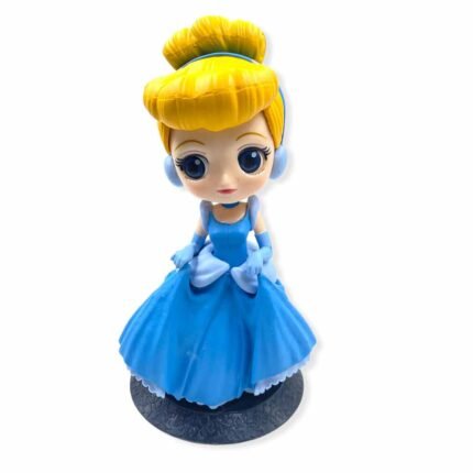 Princess Cinderella Blue Dress Doll Q Posket Action Figure (15cm) - QP-42