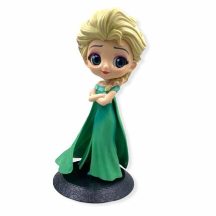 Princess Frozen Elsa Green Dress Q Posket Action Figure (15cm) - QP-48