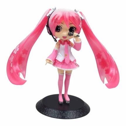Hatsune Miku Pink Singer Q Posket Action Figure (15cm) - QP-88