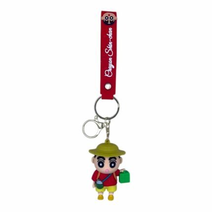 Shinchan 3D Cartoon Character Keychain – Anime Accessory for Bags, Keys, Backpacks (Style3) - RK-03