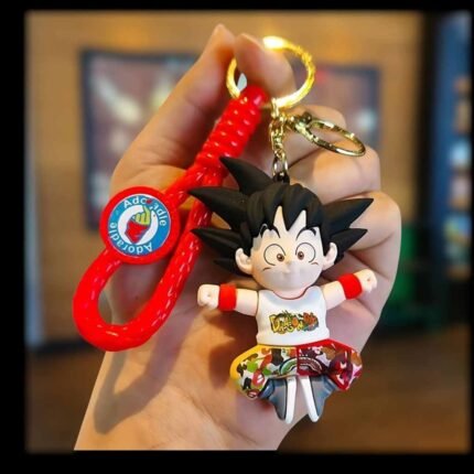 Dragon Ball Z Goku 3D Rubber Keychain (RK-100, MOQ-3)