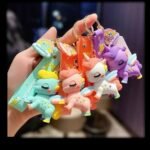 Unicorn 3D Rubber Keychain (RK-110, MOQ-4)