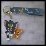 Tom & Jerry walking 3D Rubber Keychain (RK-129, MOQ-3)