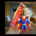 Superman 3D Rubber Keychain (RK-130, MOQ-3)