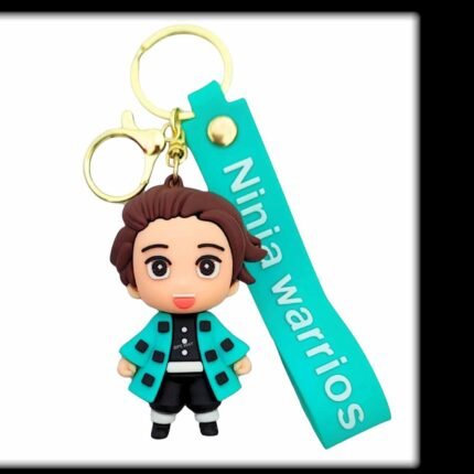 Demon Slayer Tanjiro 3D Rubber Keychain (RK-136, MOQ-3)