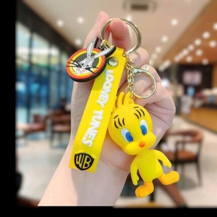 Looney Tunes 3D Rubber Keychain (RK-141, MOQ-3)