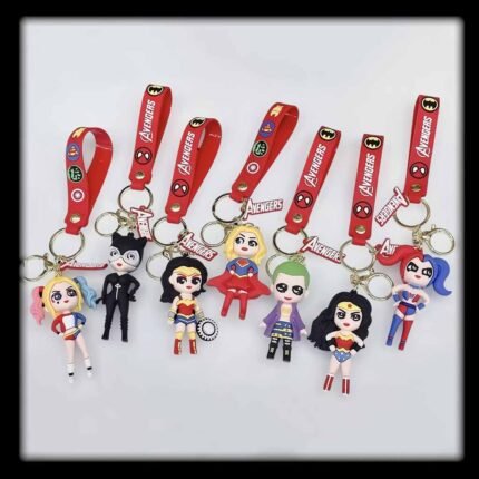 Avengers 3D Rubber Keychain (RK-142, MOQ-7)