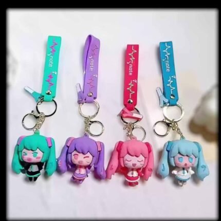 Hatsune Miku 3D Rubber Keychain (RK-147, MOQ-4)