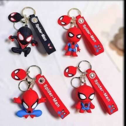 Spiderman 3D Rubber Keychain (RK-152, MOQ-4)