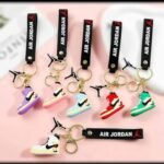 Jordan Shoe 3D Rubber Keychain (RK-158, MOQ-6)