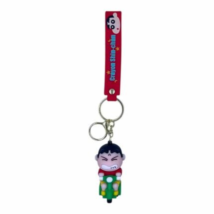Shinchan 3D Cartoon Character Keychain – Anime Accessory for Bags, Keys, Backpacks (Style9) - RK-19